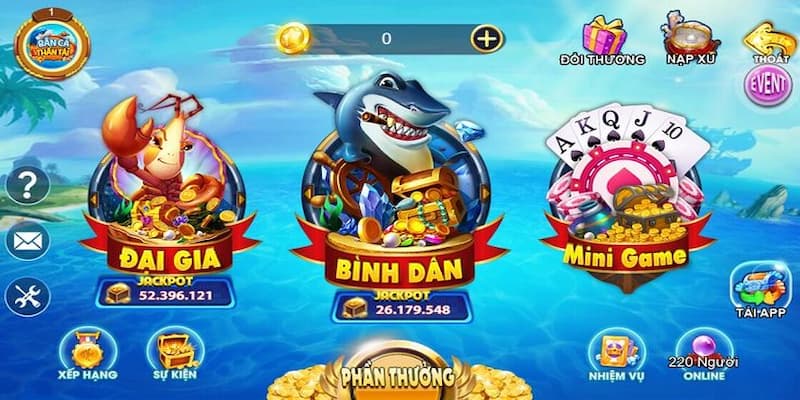 Cách để chơi game bắn cá thần tài